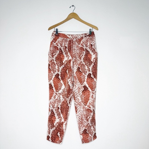 NBD x Naven Anne Pants in Red Snake – Size Medium – Sold at Revolve - Picture 2 of 8